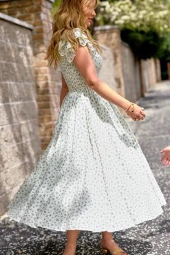 Hattie Dress in Madeline Blue