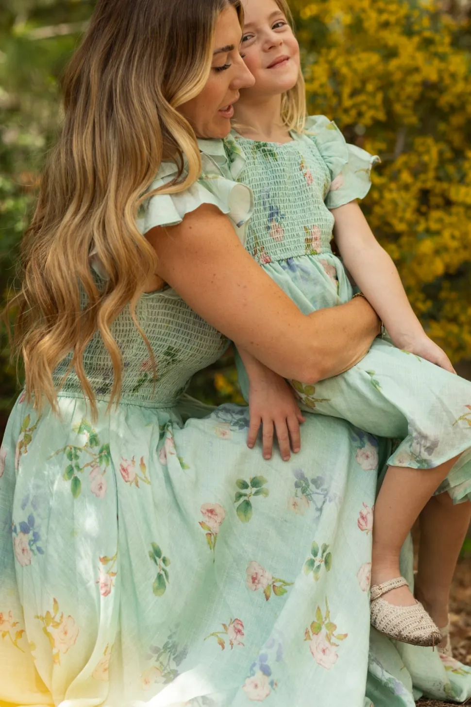 Hattie Dress in Roselyn Blue