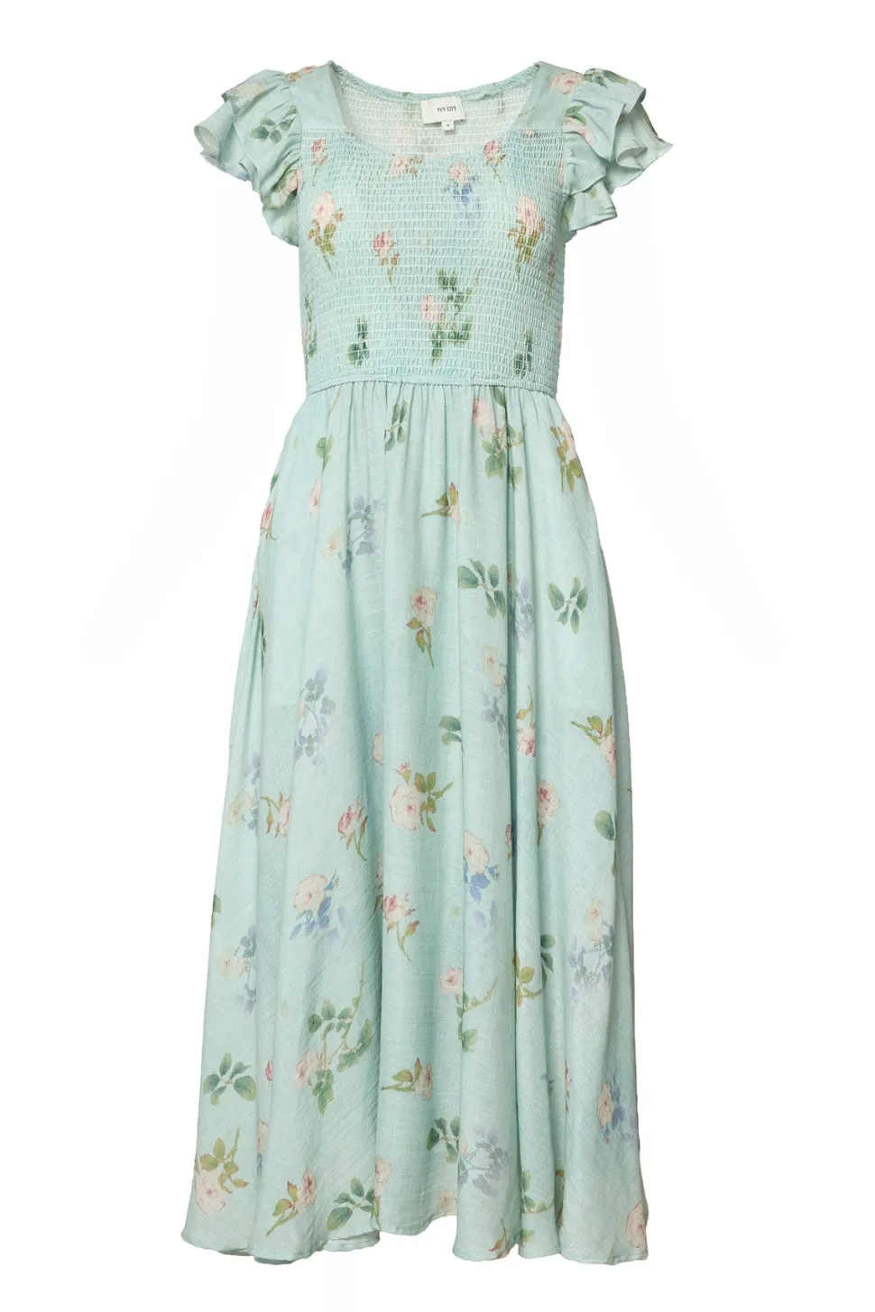 Hattie Dress in Roselyn Blue