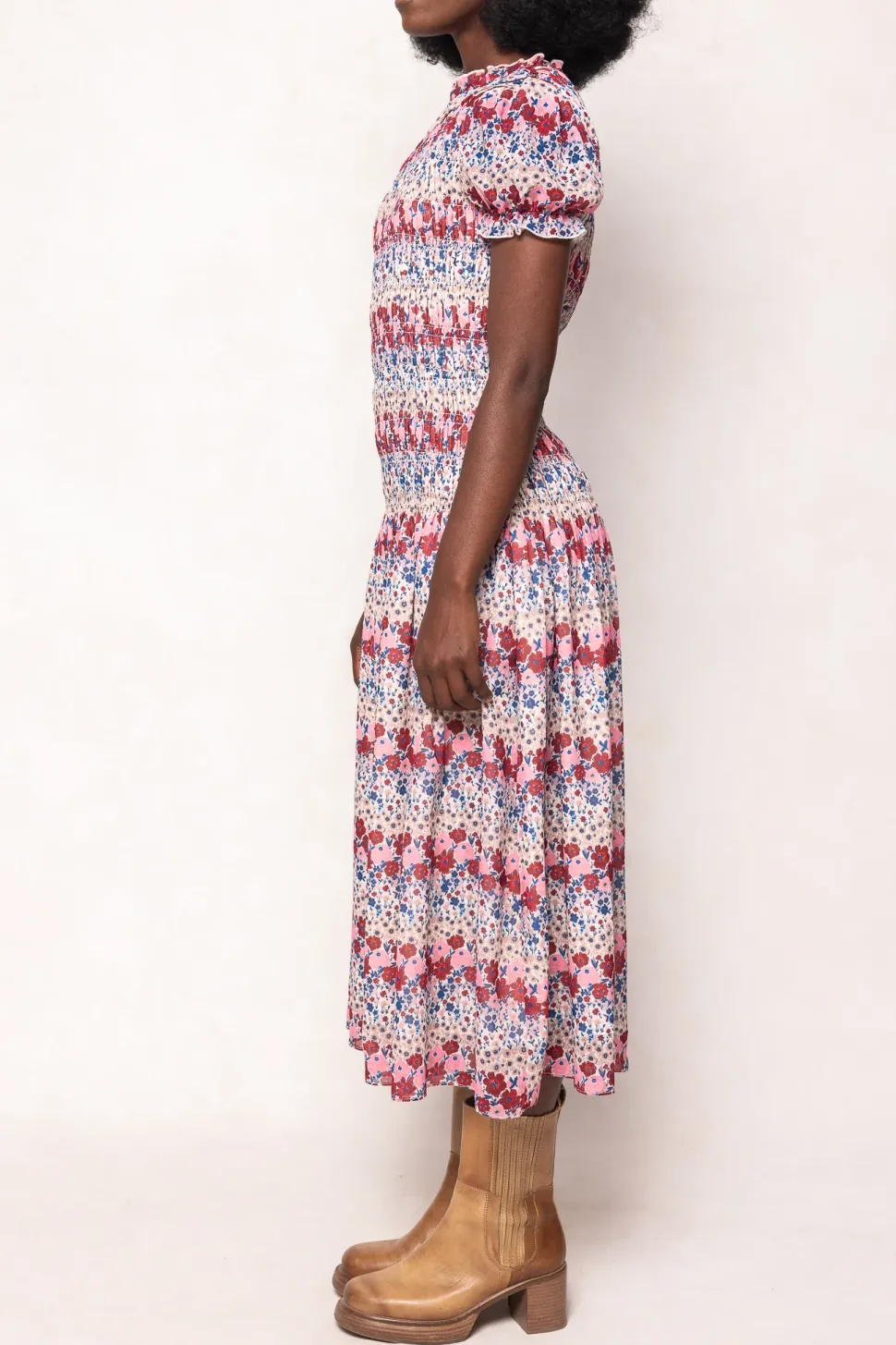 Hayden Dress in Lush Garden