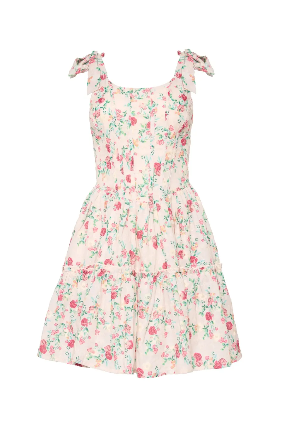 Helene Dress in Vibrant Chintz