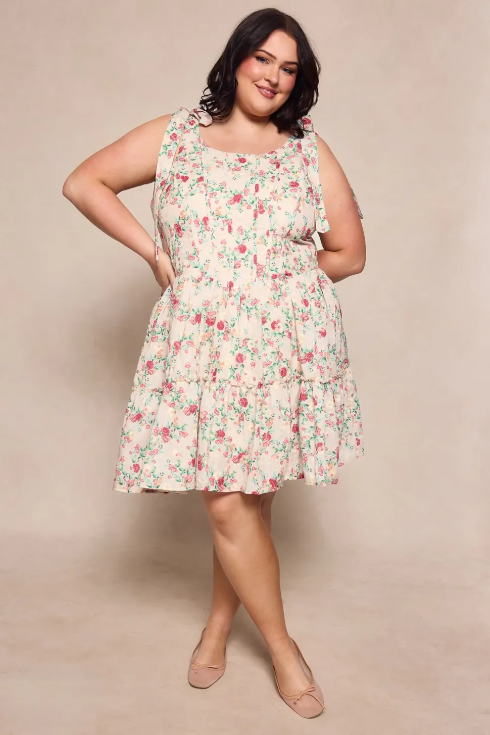 Helene Dress in Vibrant Chintz