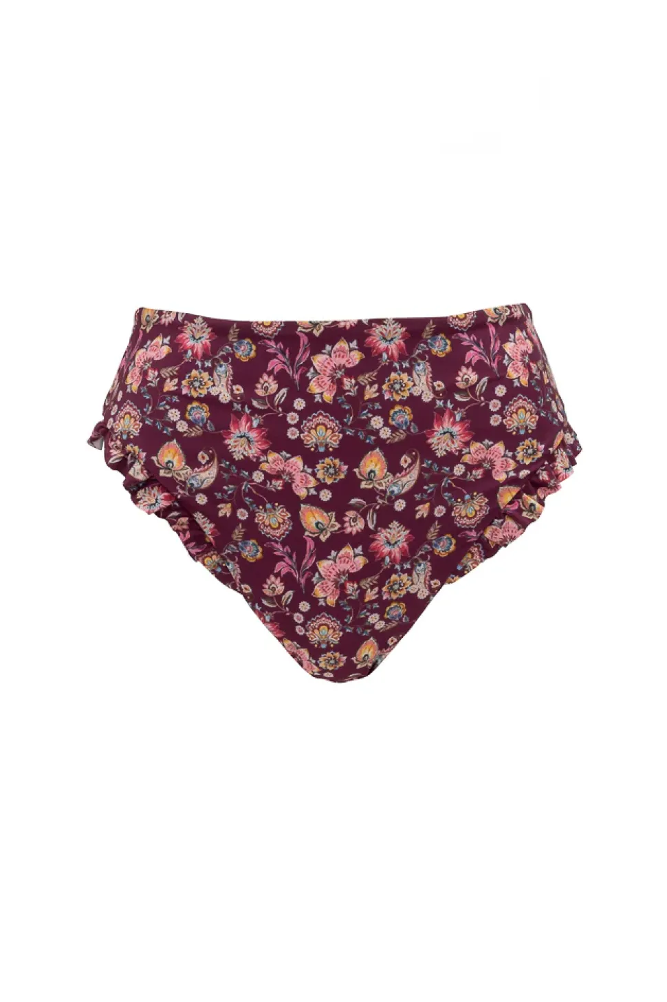 High Waist Ruffle Bottom in Stephanie Floral