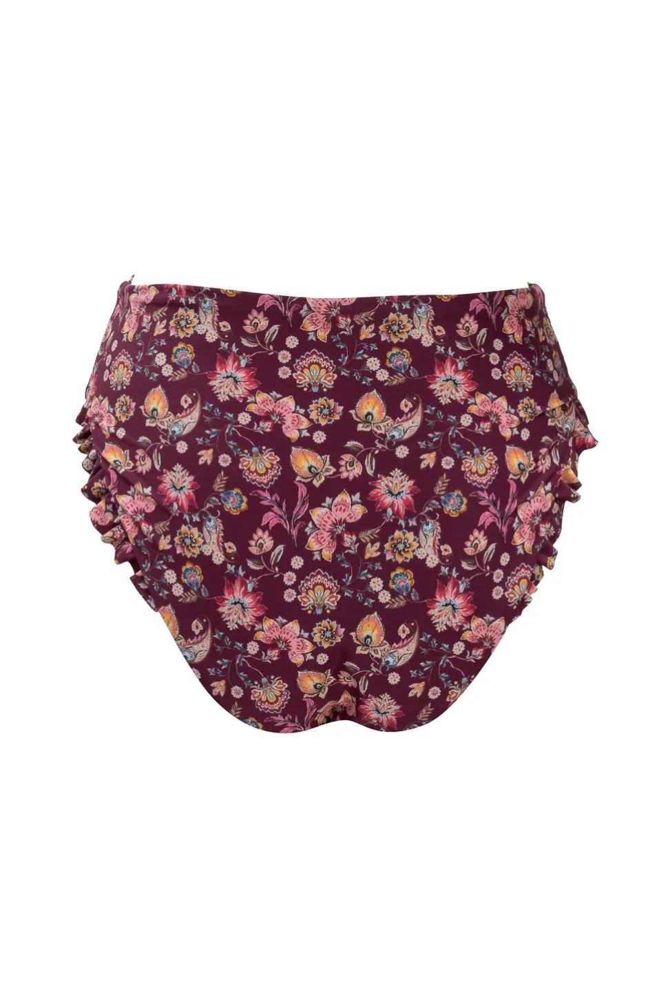 High Waist Ruffle Bottom in Stephanie Floral