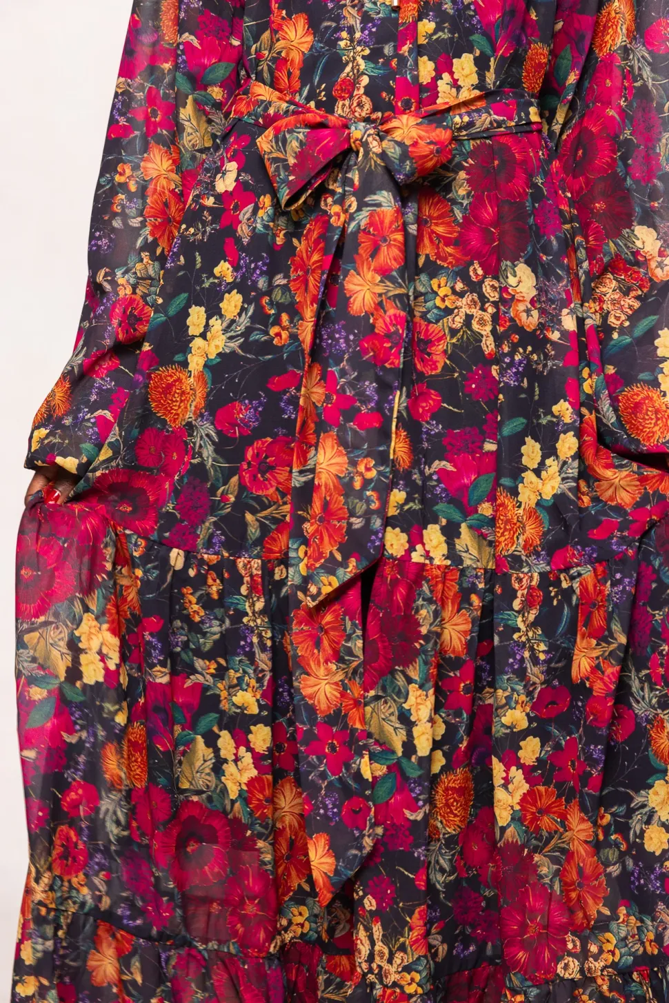 Imogen Dress in Night Garden