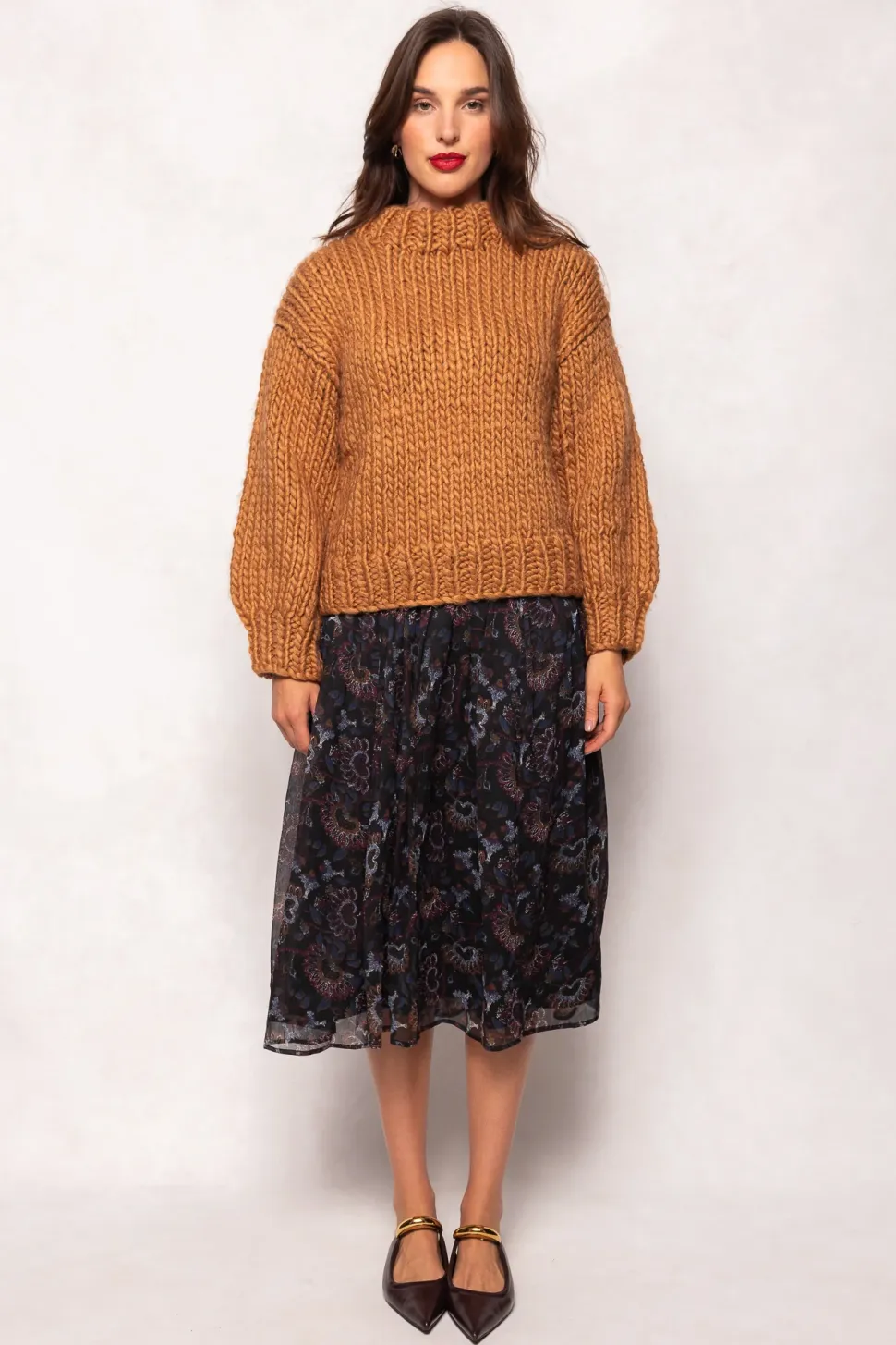 Ira Sweater in Almond