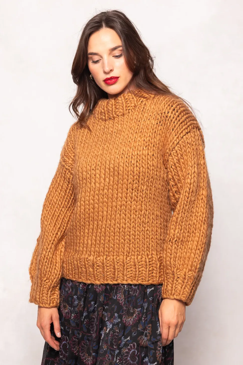 Ira Sweater in Almond