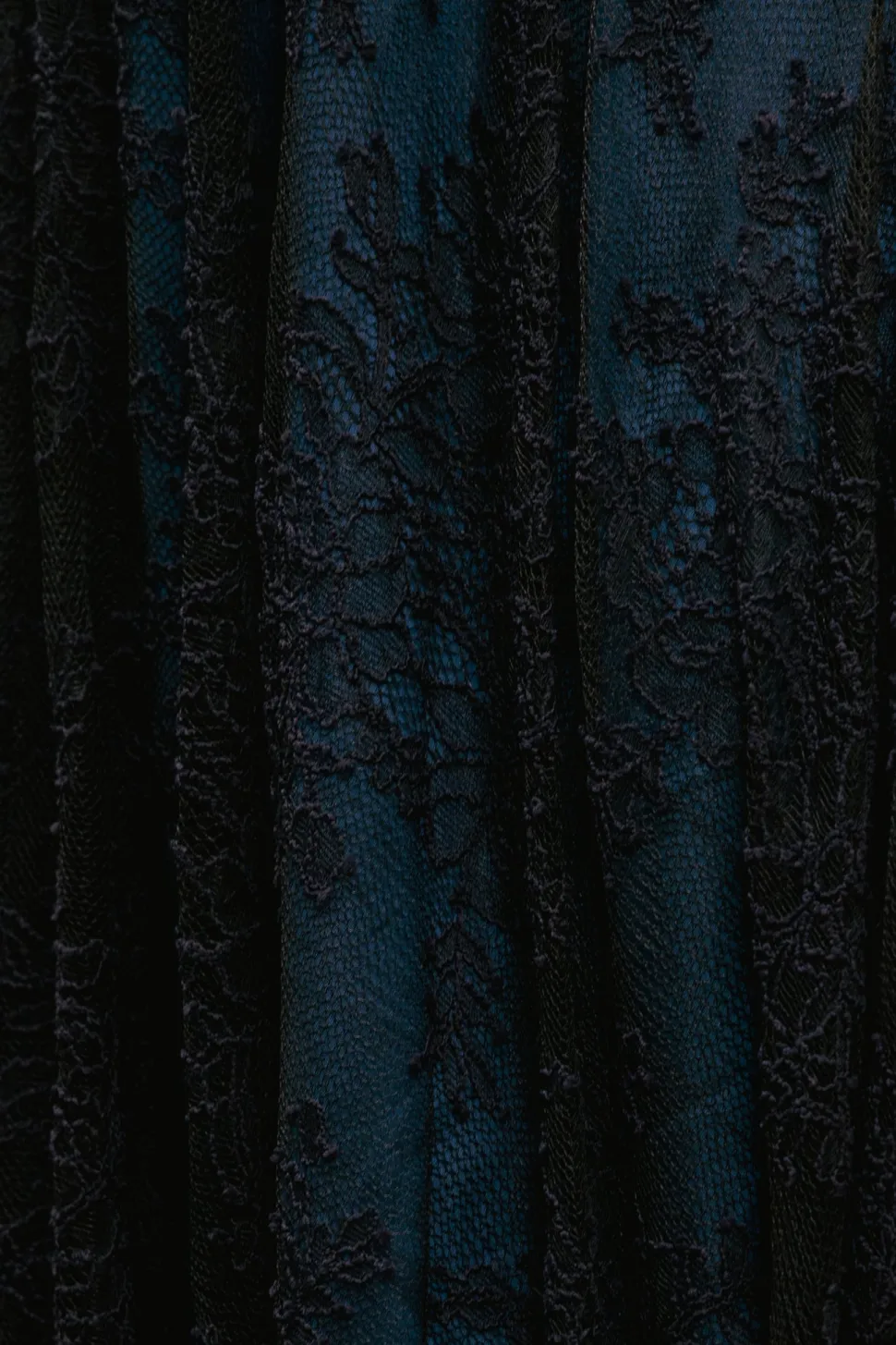 Isadora Dress in Navy & Black