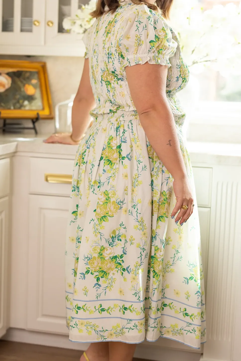 Jennifer Dress in Garden Tea Party Floral
