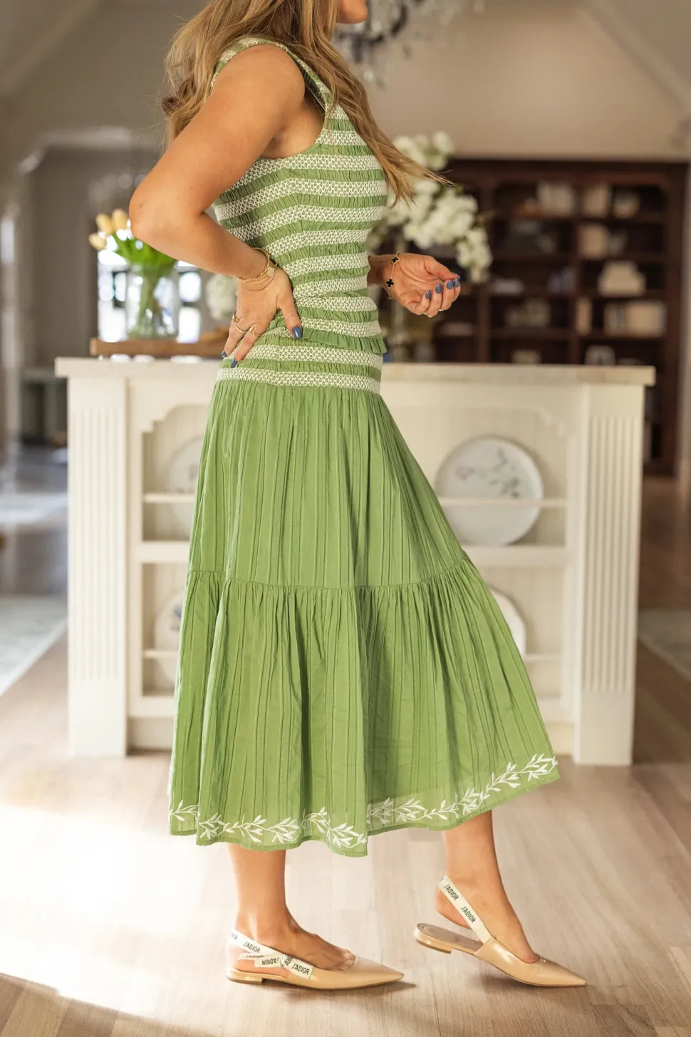 Journey Skirt in Light Green