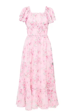 Juliana Dress in Rose Trance