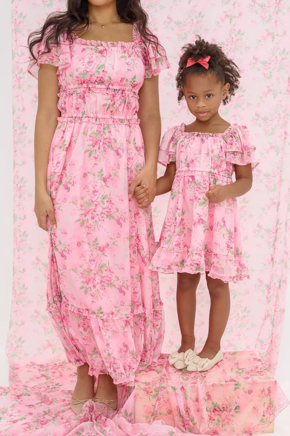 Juliana Dress in Rose Trance