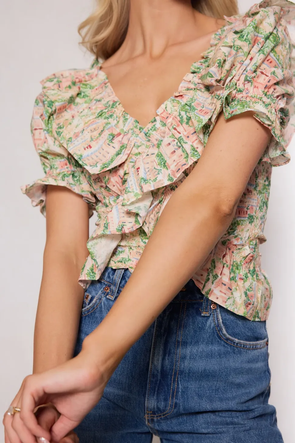Julian Top in Cream
