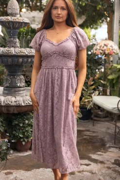 Kiara Dress in Hyssop Lace