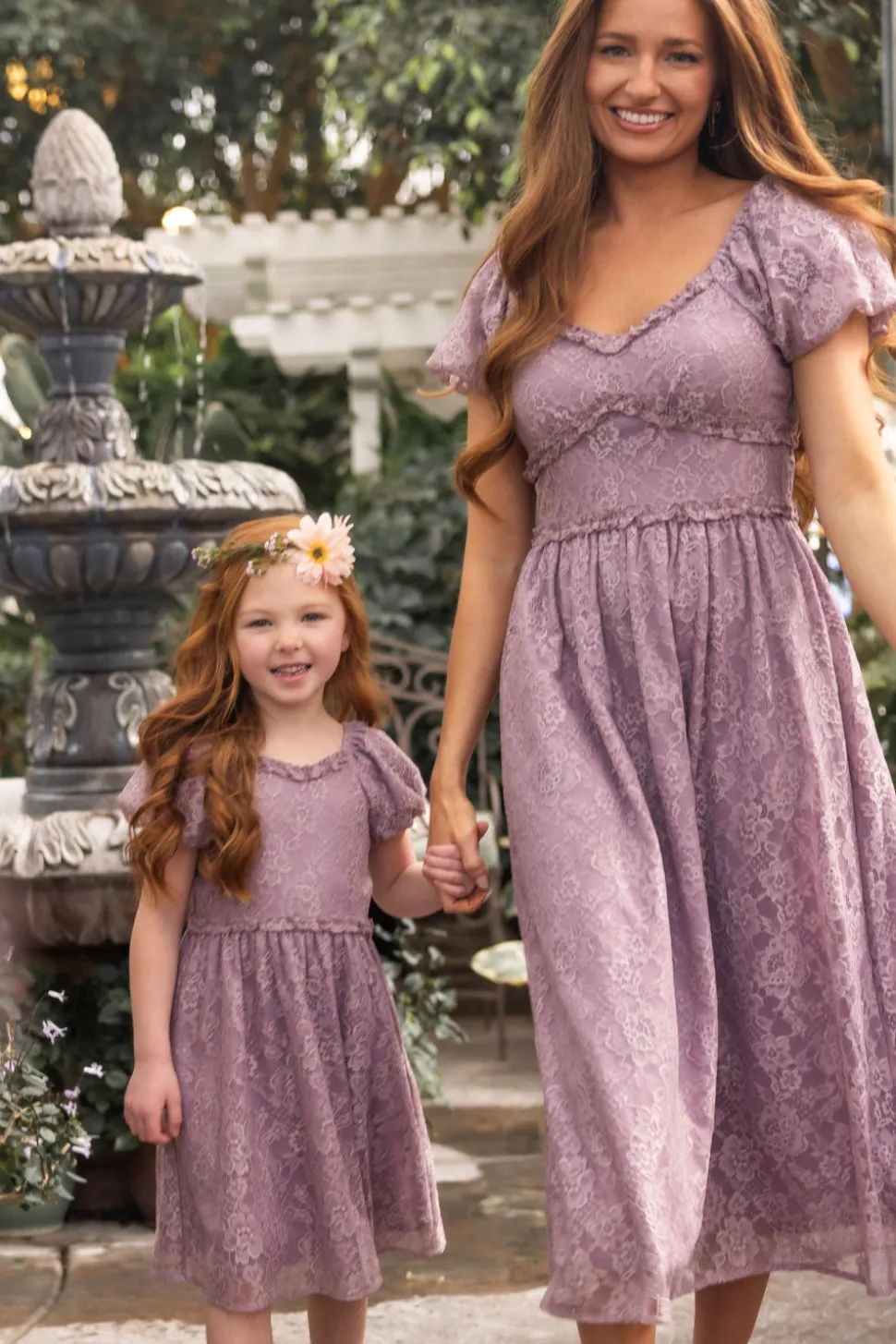 Kiara Dress in Hyssop Lace