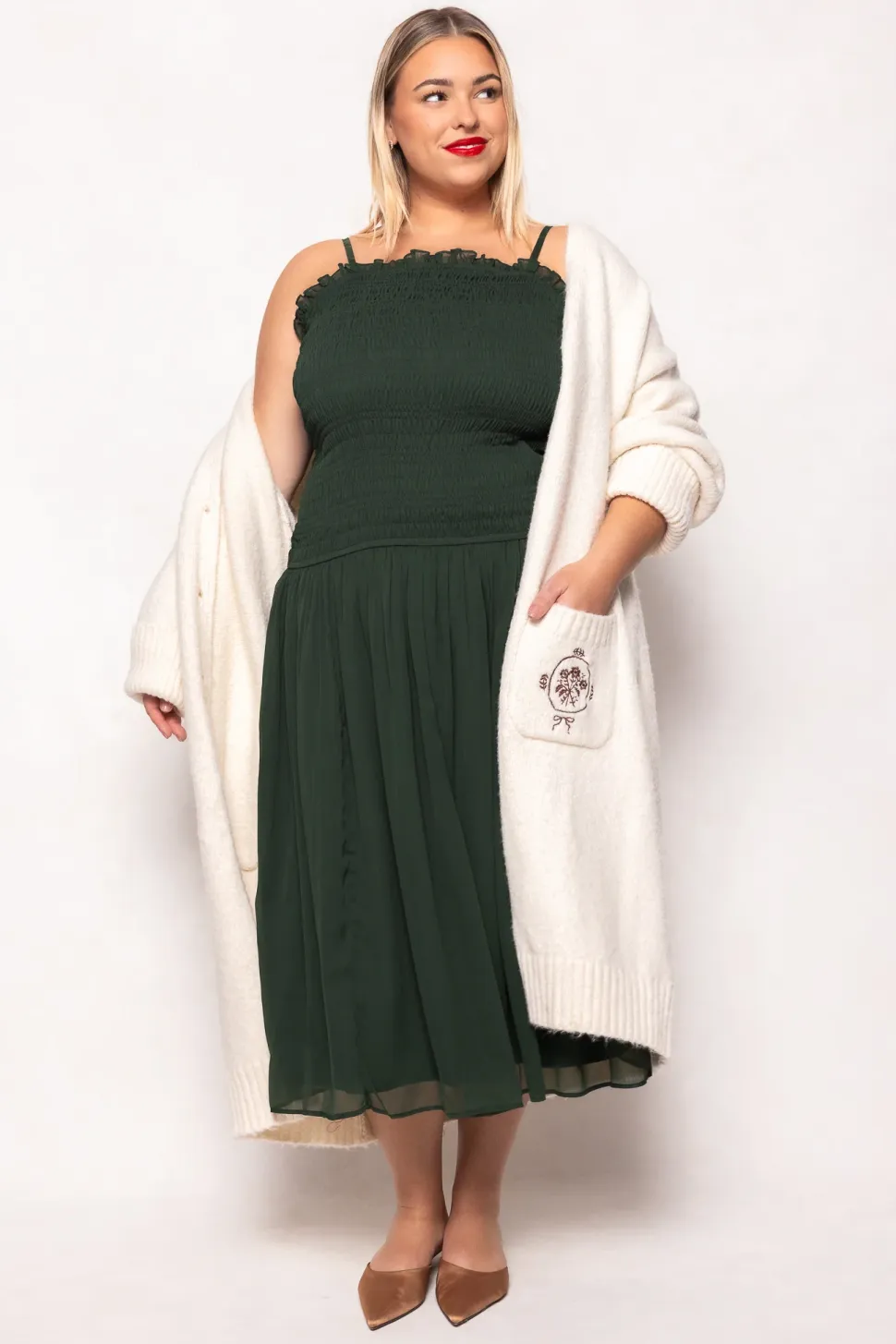 Kimberly Dress in Green