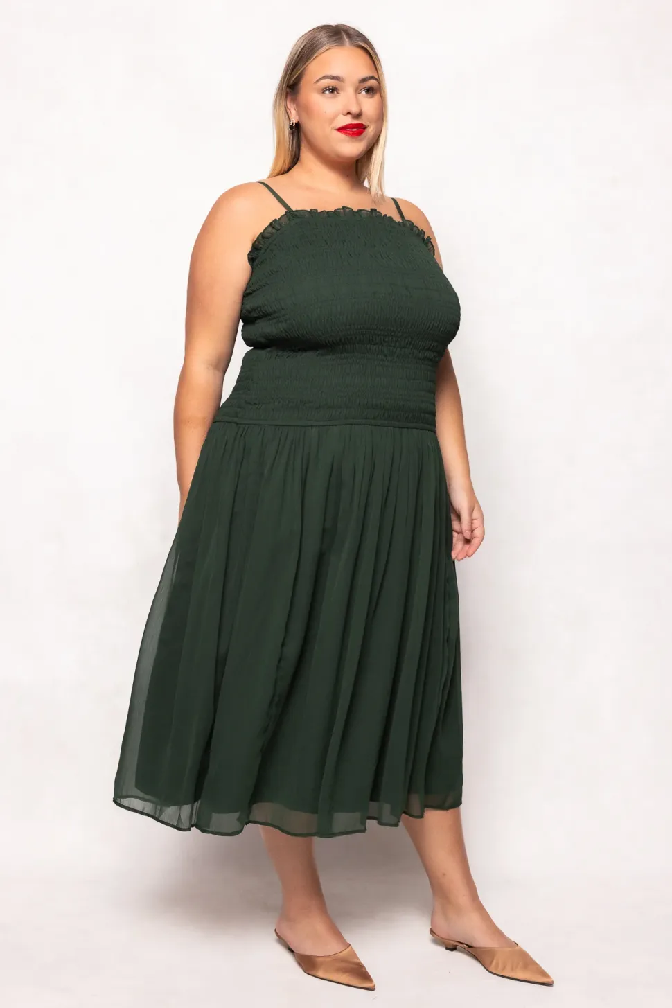 Kimberly Dress in Green