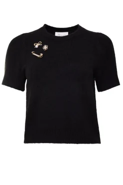 Lila Top in Black