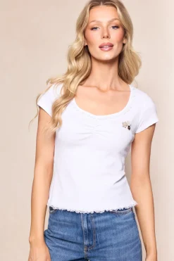 Lily Top in White