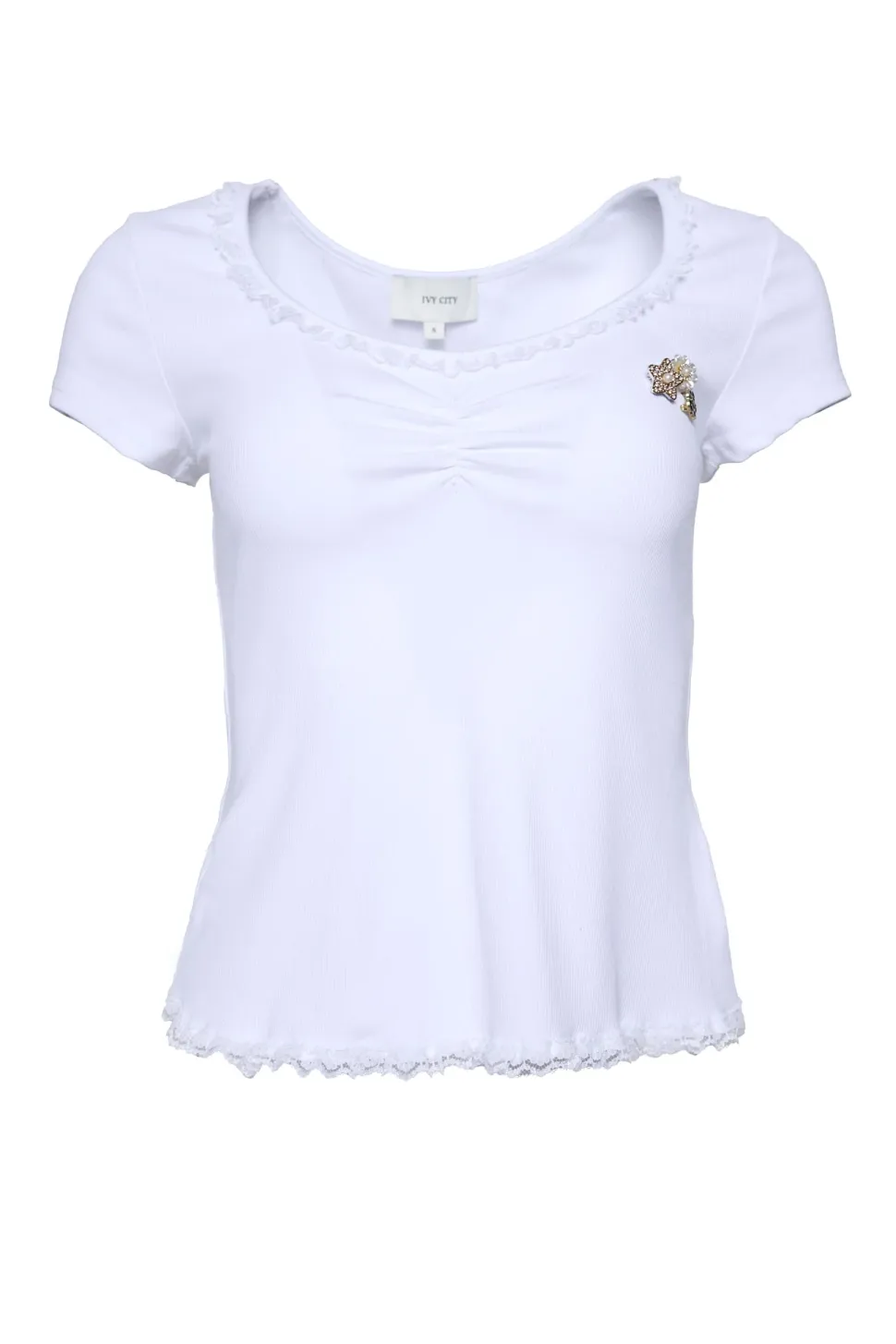 Lily Top in White