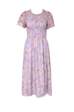Lottie Dress in Vibrant English Garden