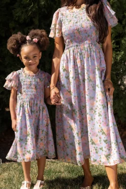 Lottie Dress in Vibrant English Garden