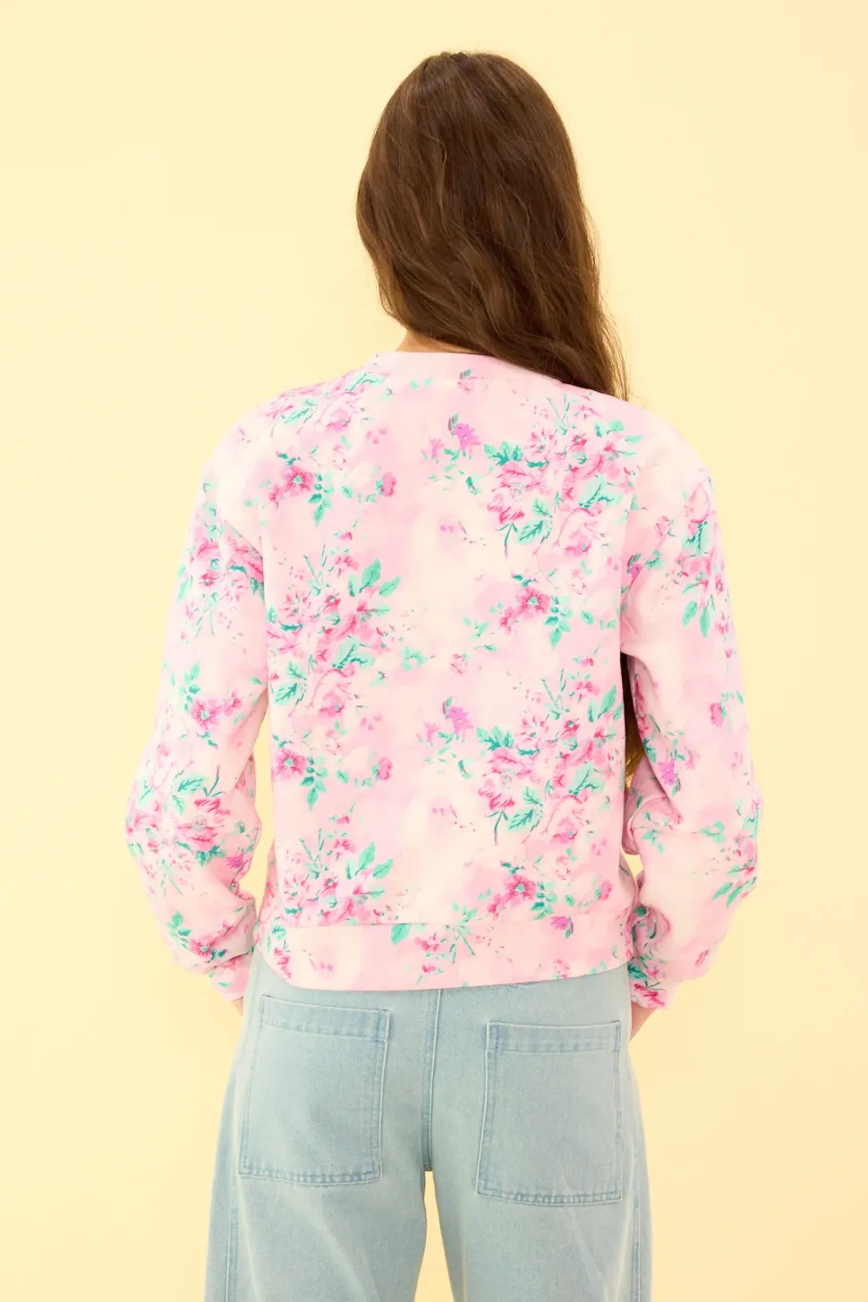 Luca Sweatshirt in Rose Trance