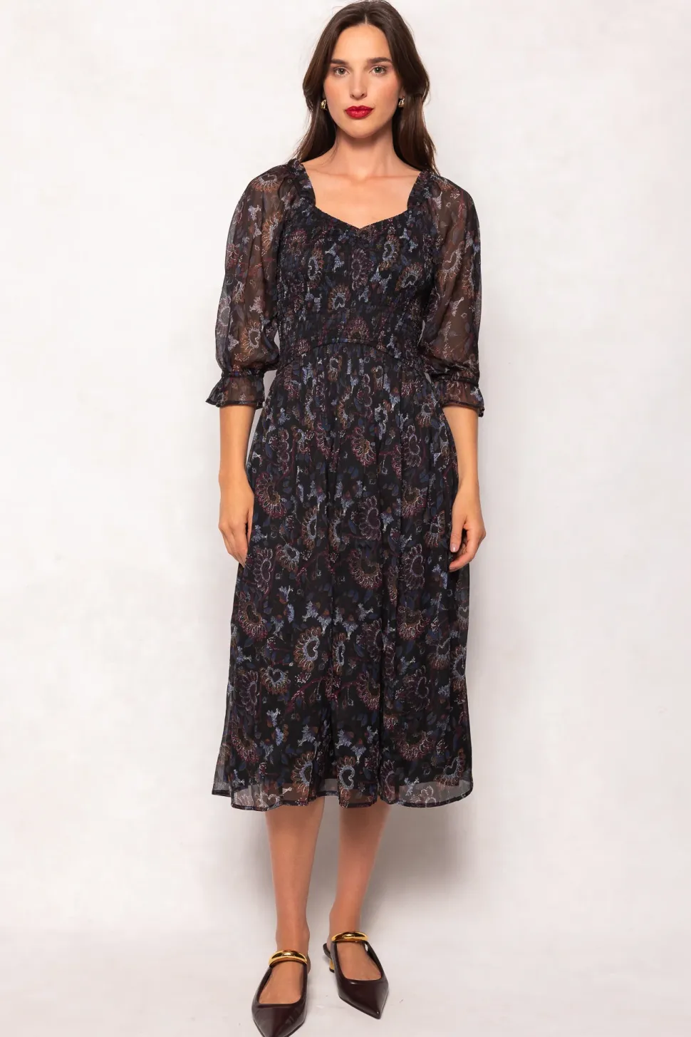 Maddison Dress in Enchanted Floral