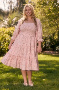 Madeline Dress In Pink