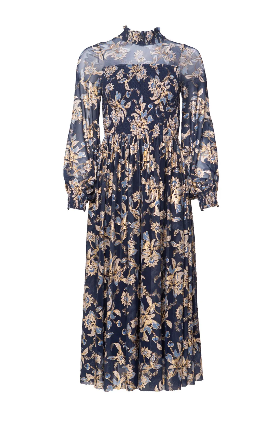 Marla Dress in Gilded Vine