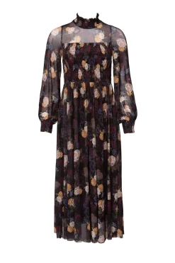 Marla Dress in Winter Floral