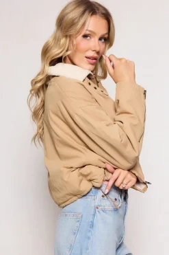 Marleigh Jacket in Tan