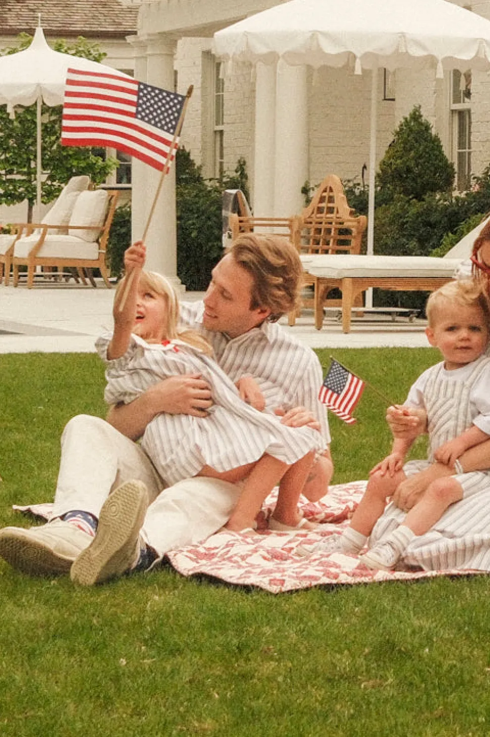 Mens James Shirt in Heritage Stripe