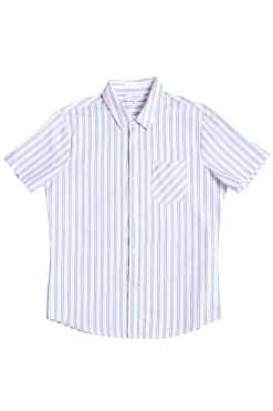 Mens James Shirt in Heritage Stripe