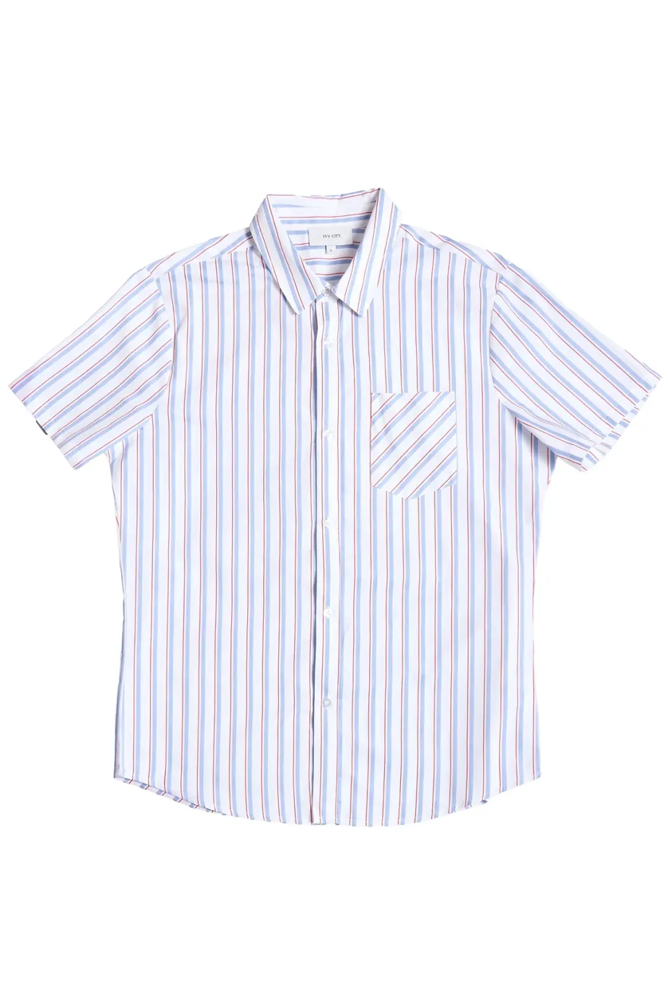 Mens James Shirt in Heritage Stripe