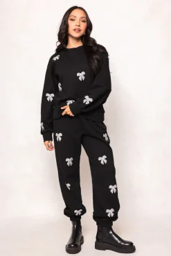 Micah Jogger Sweatpants in Black