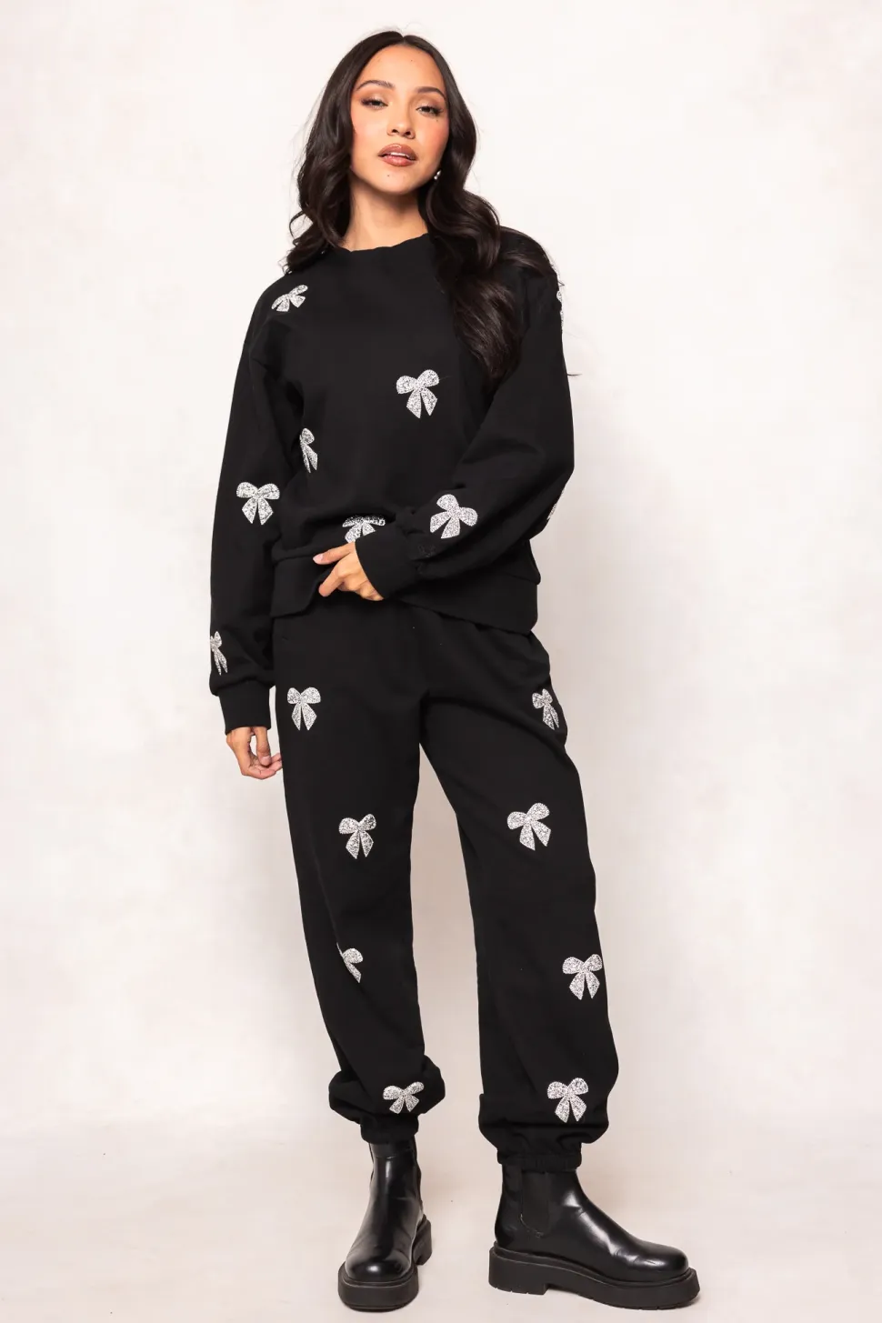 Micah Jogger Sweatpants in Black