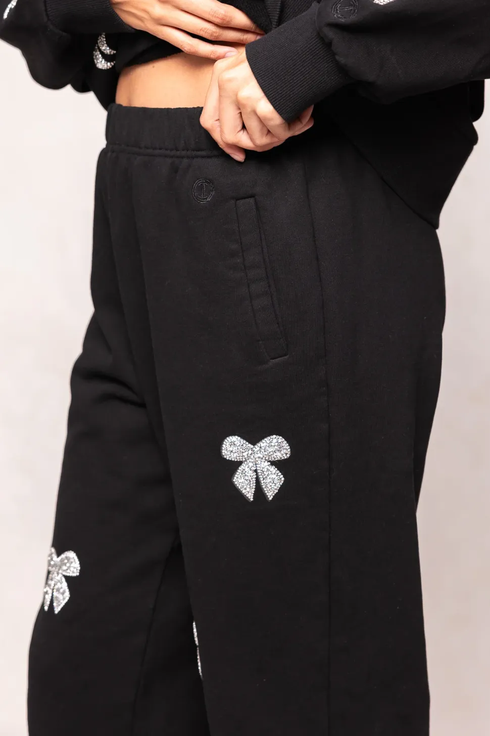 Micah Jogger Sweatpants in Black