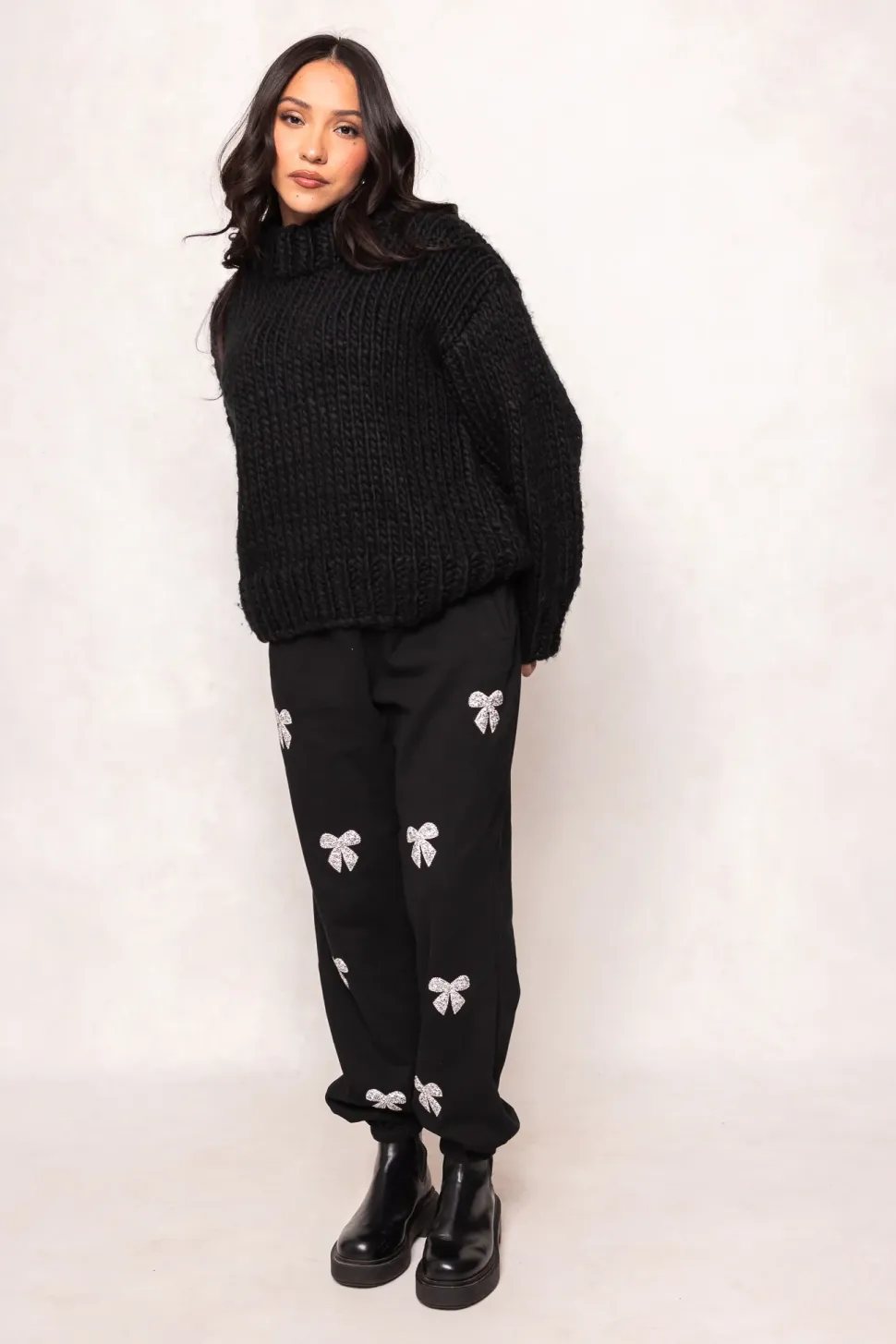 Micah Jogger Sweatpants in Black