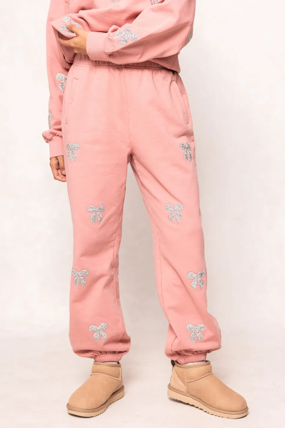 Micah Jogger Sweatpants in Pink