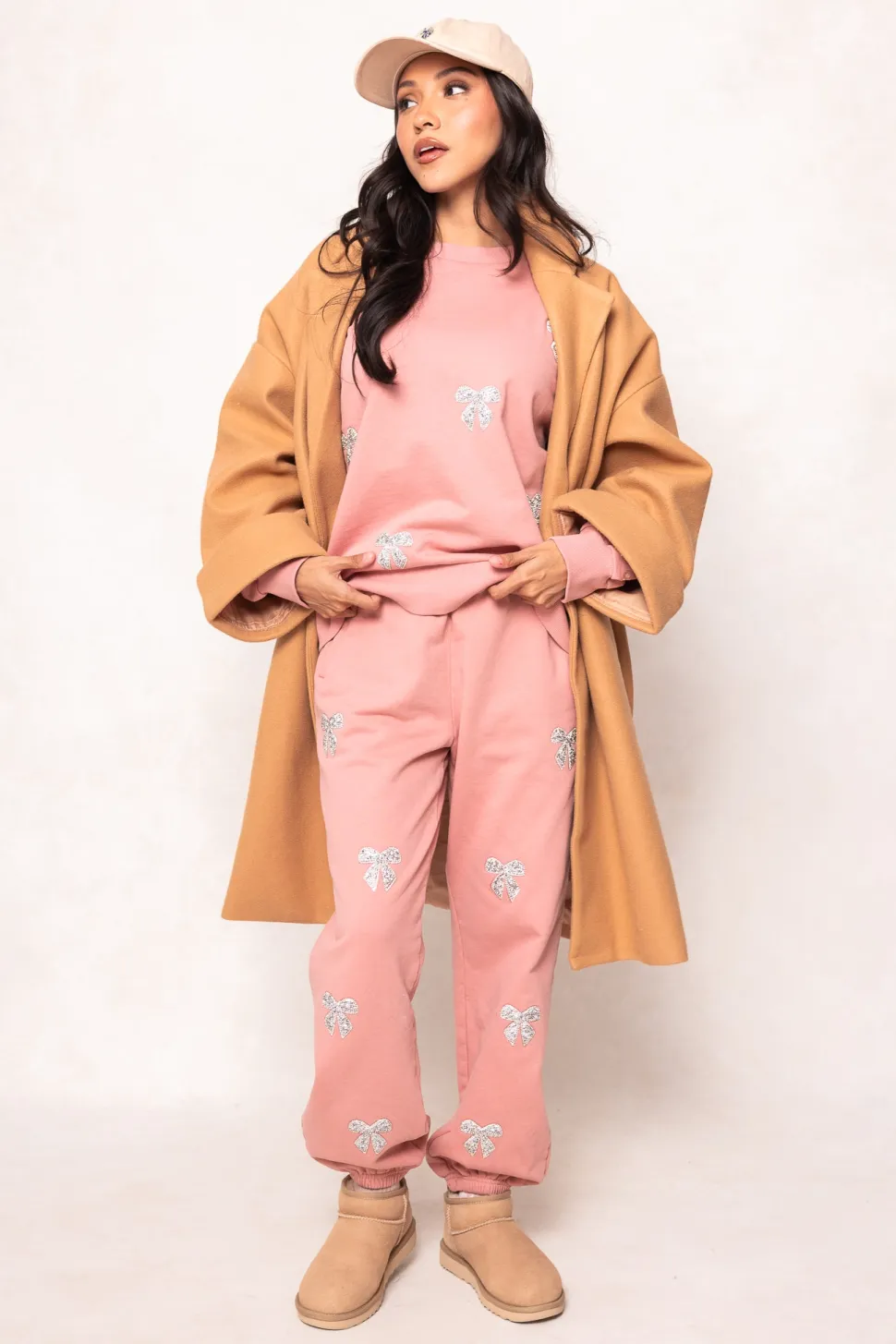 Micah Jogger Sweatpants in Pink