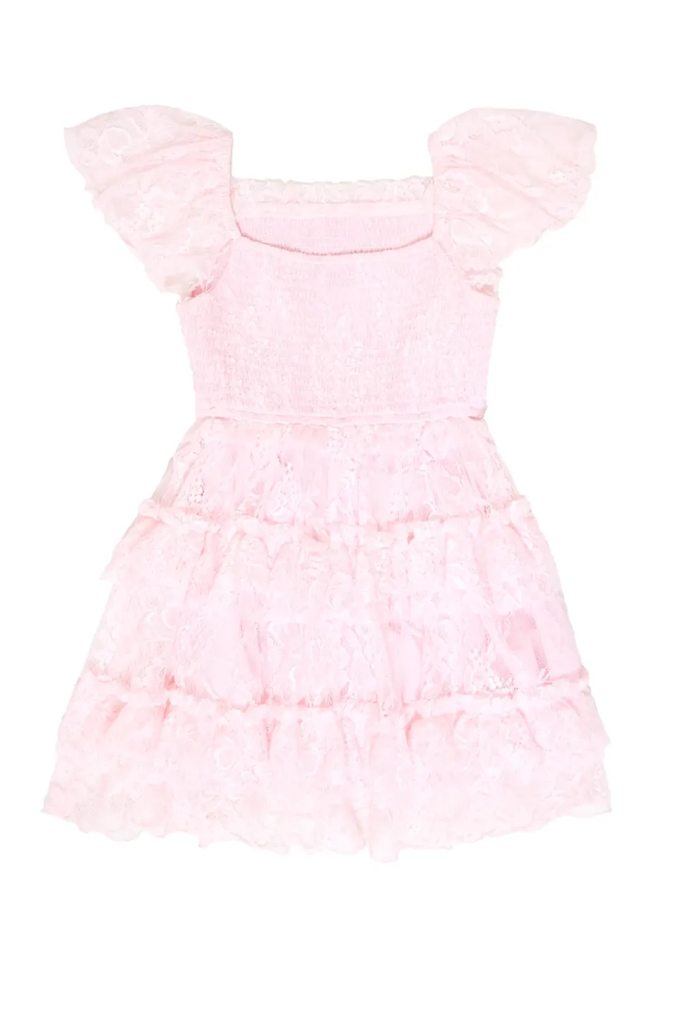 Mini Addy Dress in Light Pink