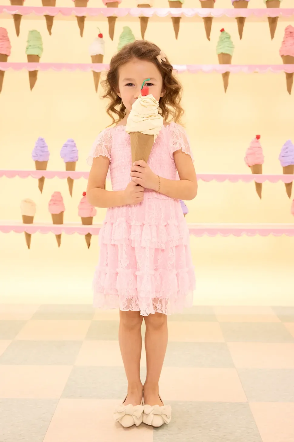 Mini Addy Dress in Light Pink