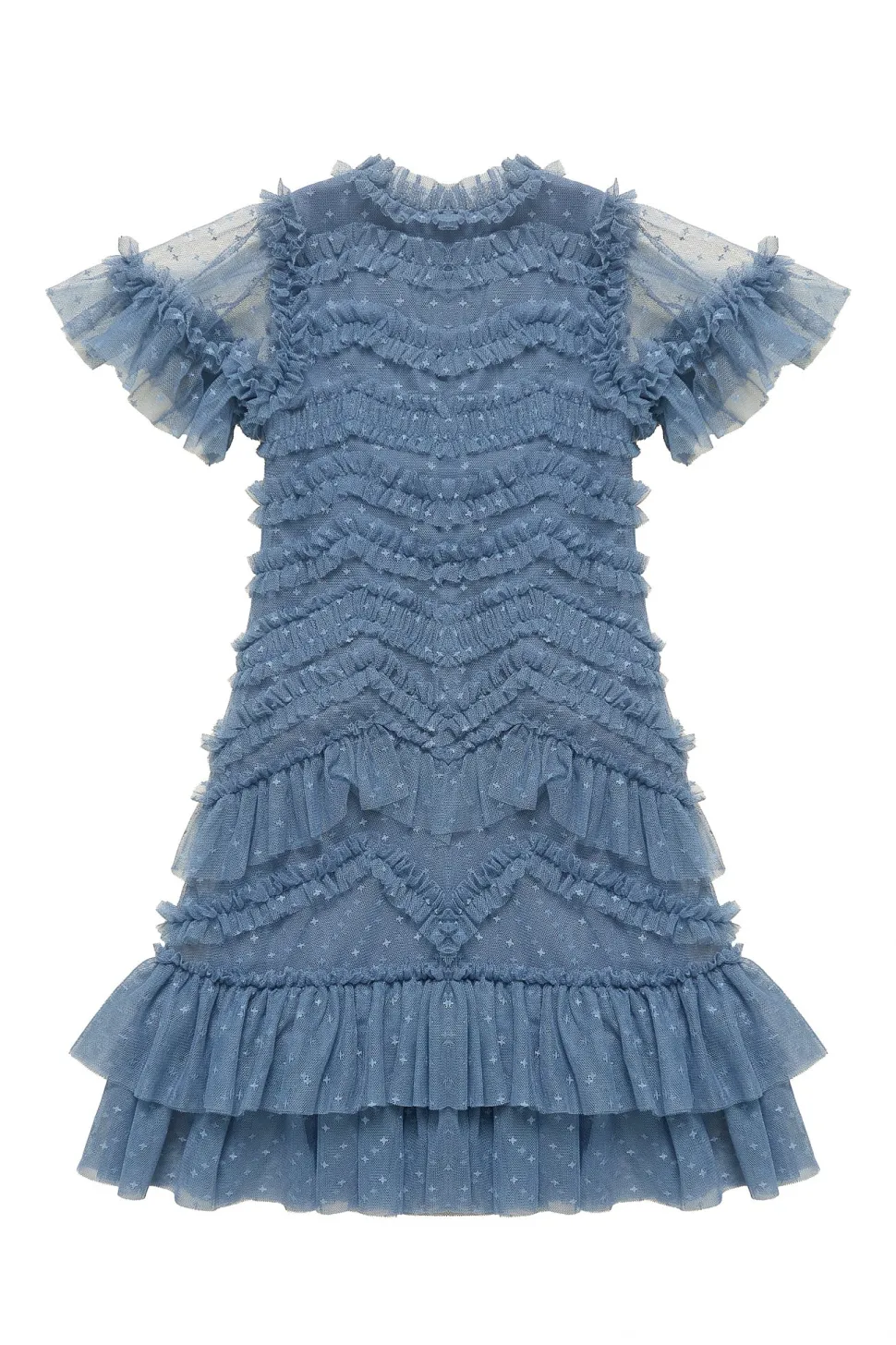Mini Adriana Dress in Blue
