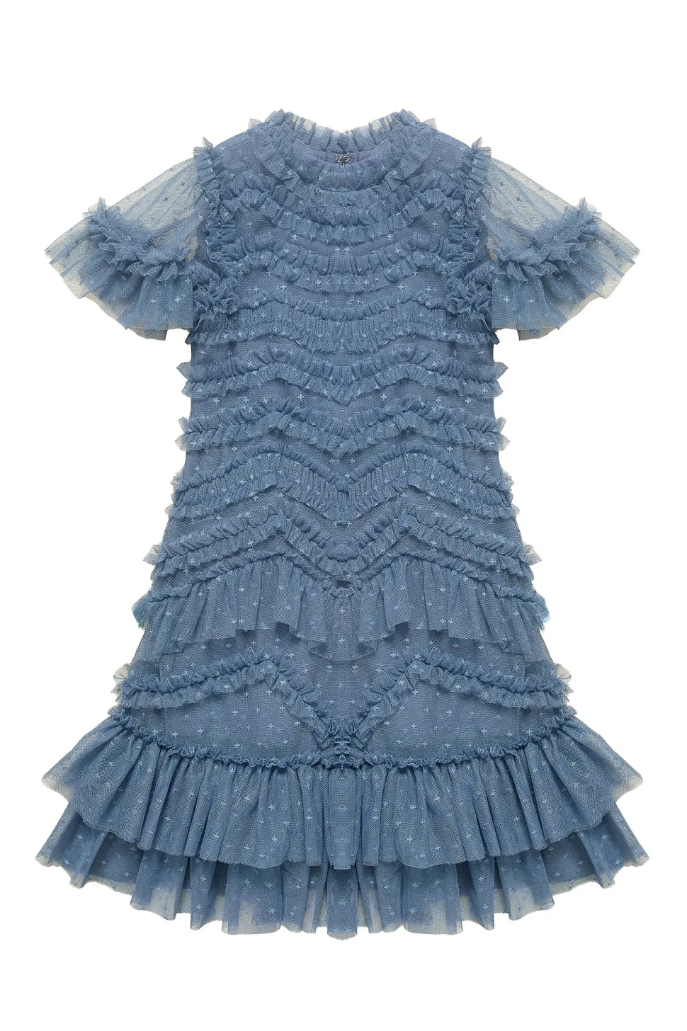 Mini Adriana Dress in Blue