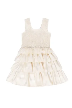 Mini Aiden Dress in Cream