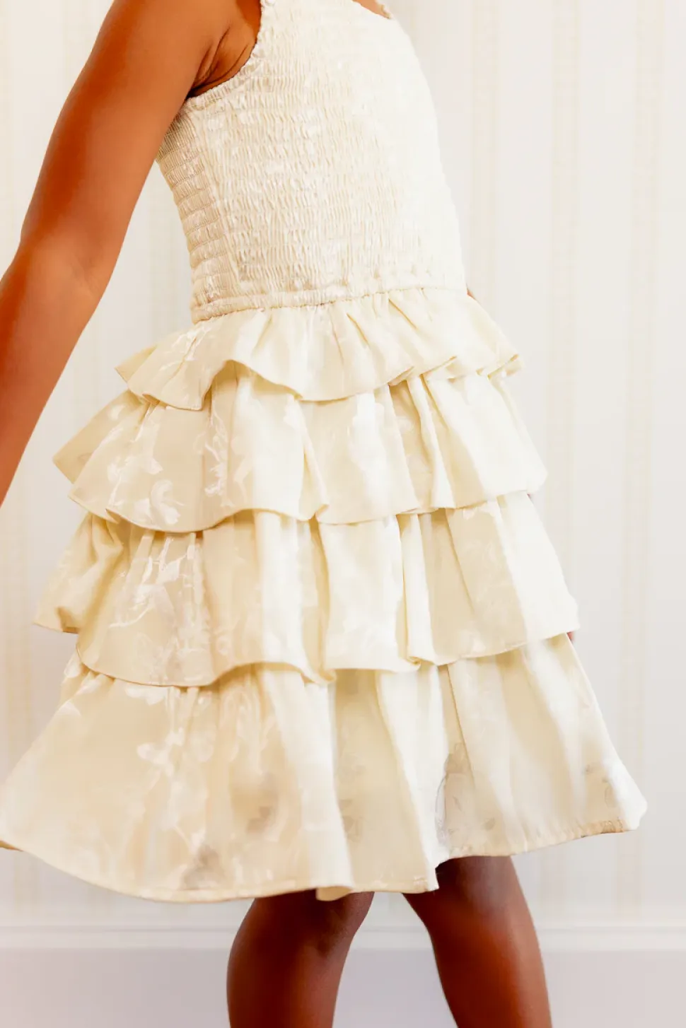 Mini Aiden Dress in Cream