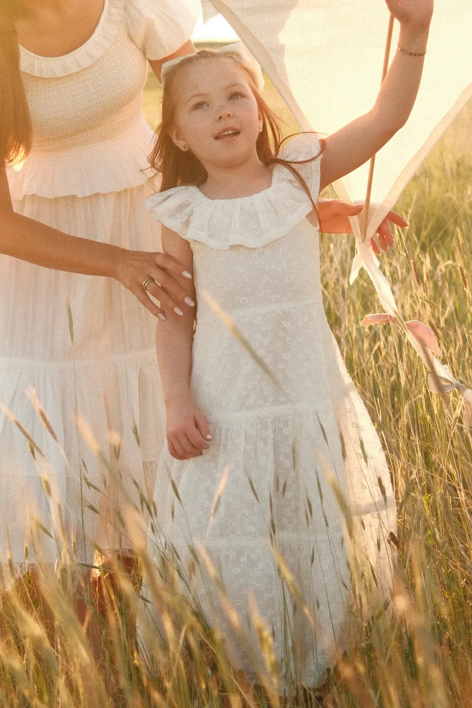 Mini Alaina Dress in Ivory