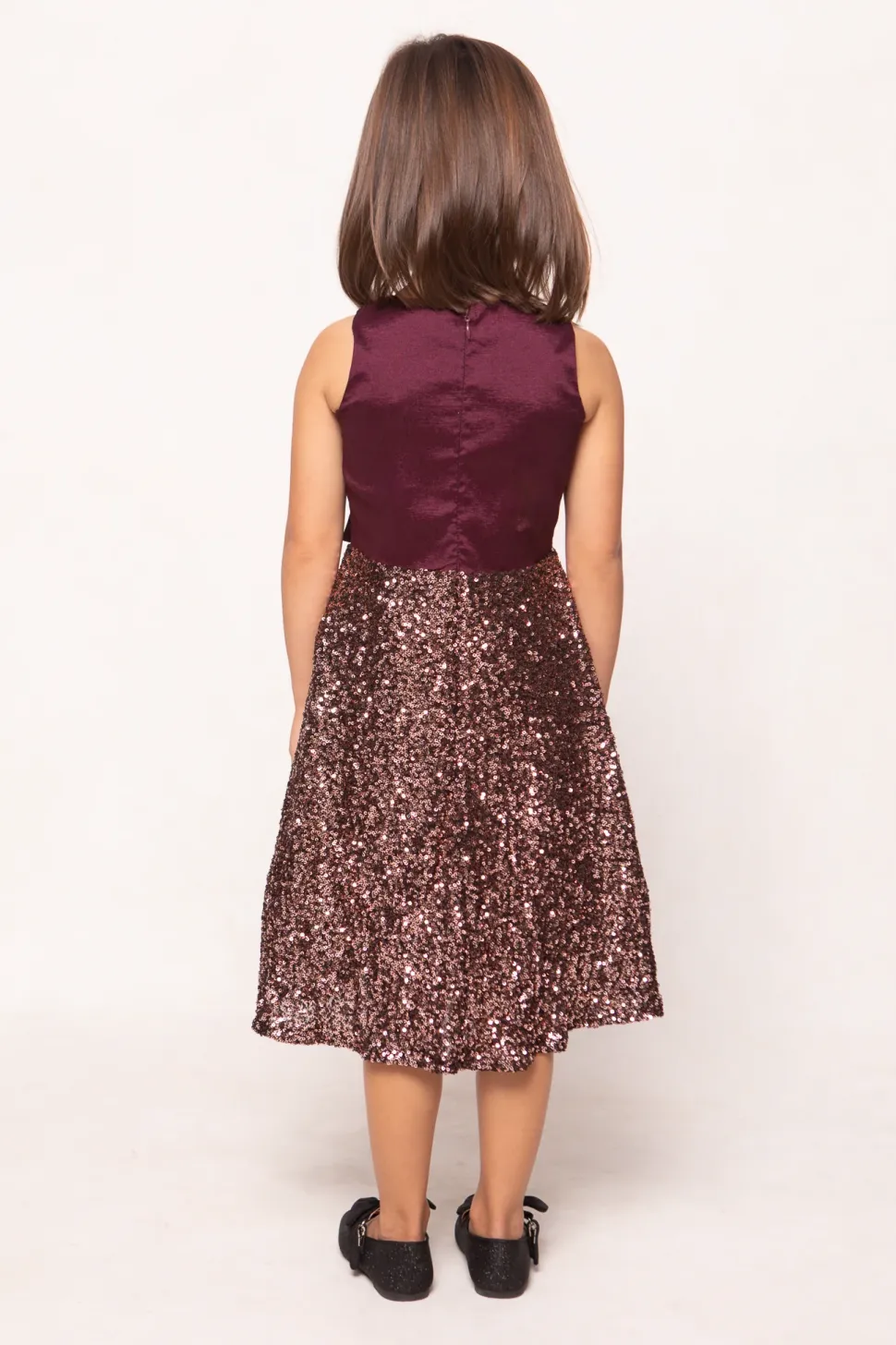 Mini Alexis Dress in Wine