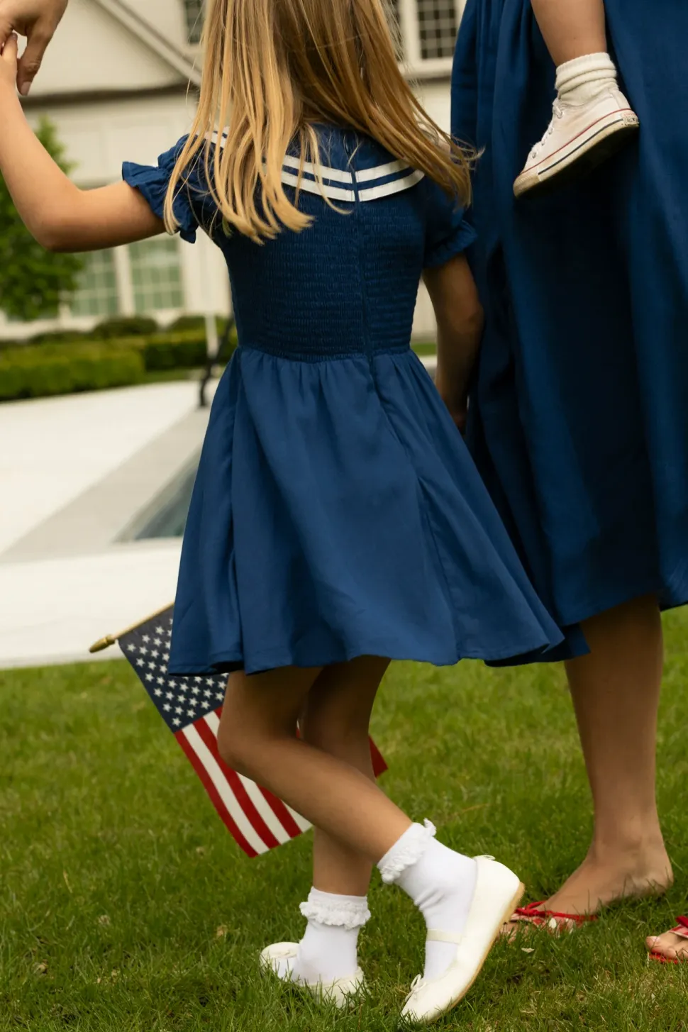 Mini Alice Dress in Navy